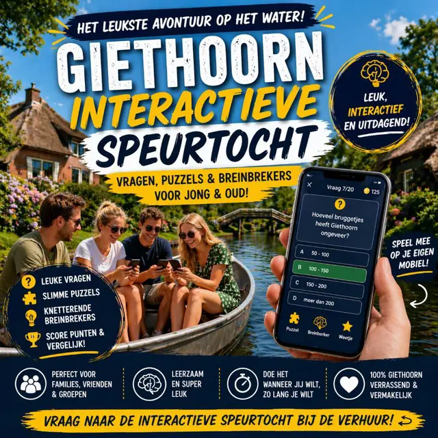 Giethoorn Interactive Scavenger Hunt